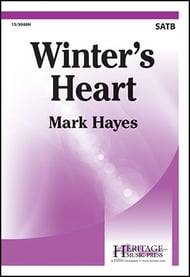 Winter's Heart SATB choral sheet music cover Thumbnail